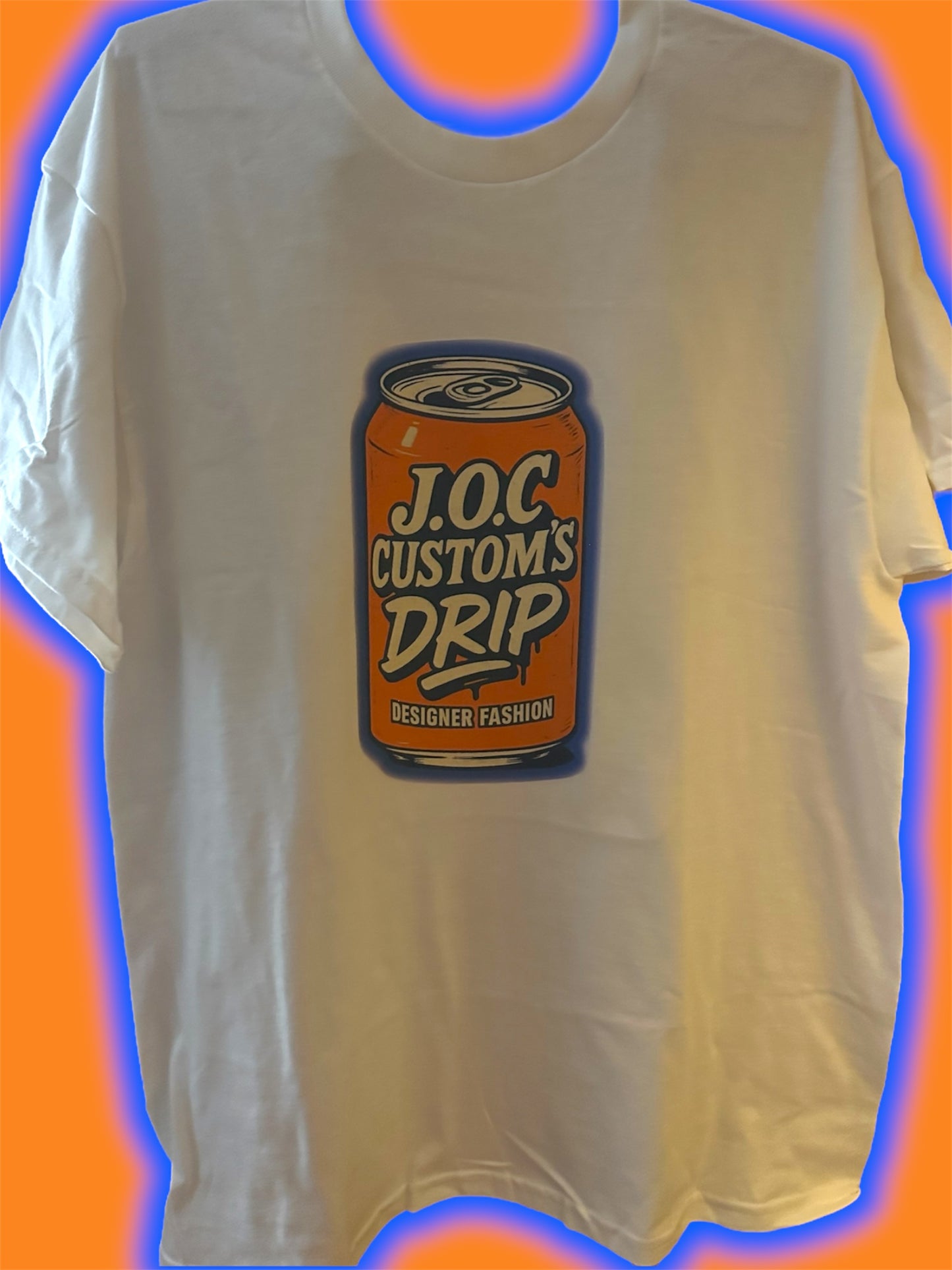 J.Ø.C Custom’s Clothing Orange Soda 🍊🥤Designer T-Shirt