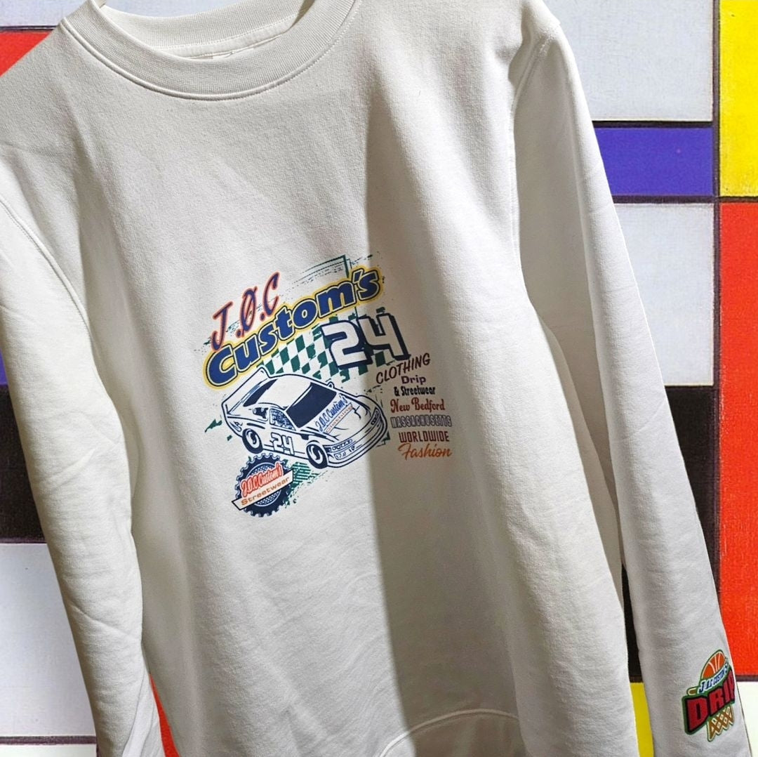 J.Ø.C Custom’s Drip Racetrack Crewneck ⛽️