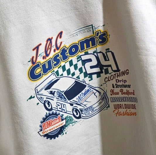 J.Ø.C Custom’s Drip Racetrack T's